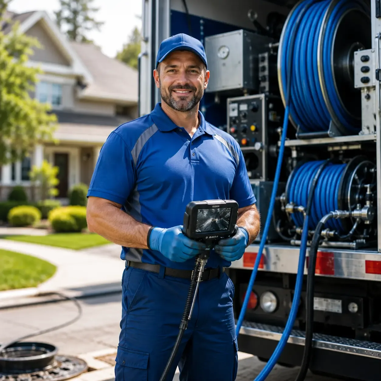 Local outdoor drain cleaning specialists in What Cheer, IA